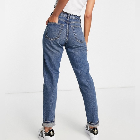 TOPSHOP MOTO MOM JEANS SIZE 25 - Picture 9 of 11